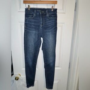 American Eagle Outfitters Indigo High Rise Jeans